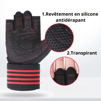 Gants de Musculation | POWERGRIP GLOVES™