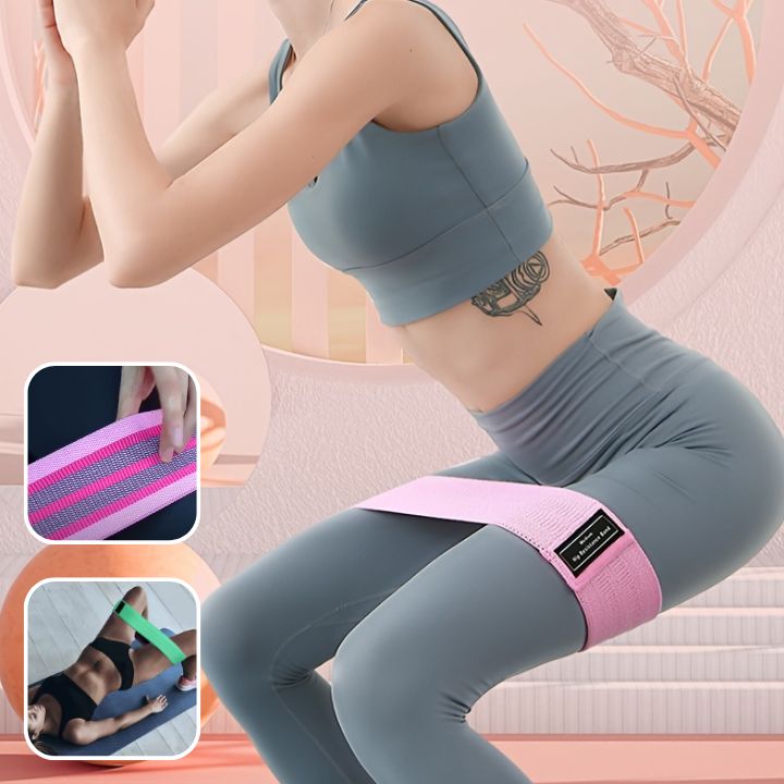ELASTIQUE MUSCULATION | BOOTYBELLE™ | MUSCULATION JAMBES FESSES