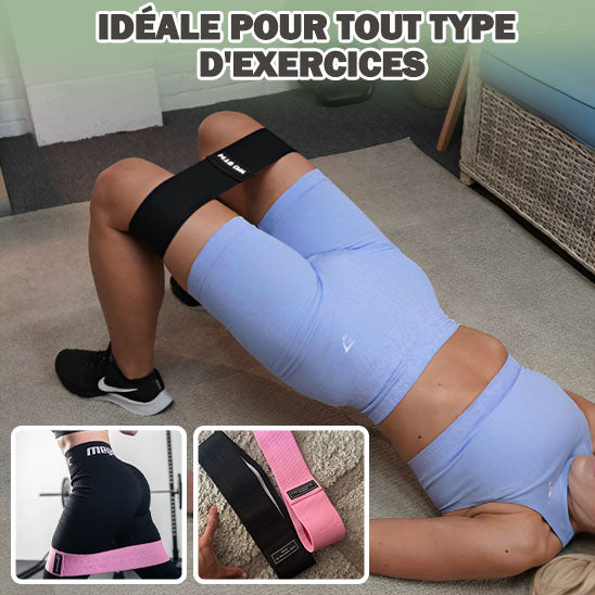 ELASTIQUE MUSCULATION | BOOTYBELLE™ | MUSCULATION JAMBES FESSES